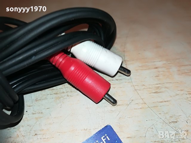 japan-аудиокабел 1.5м-чинчове-внос швеицария, снимка 6 - Други - 29850566