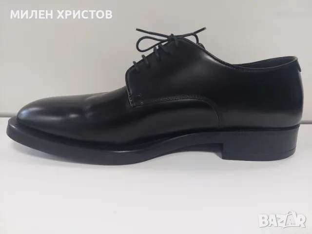 GIORGIO ARMANI-100% Оригинал Естествена кожа-като нови-№43,5, снимка 5 - Официални обувки - 50300156