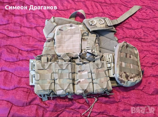 Тактическа жилетка Multicam, снимка 2 - Екипировка - 51062303