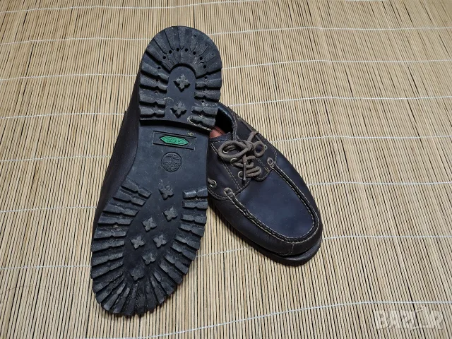 ОФЕРТА 📍 Timberland / 43 / хибридни обувки тип мокасини от естествена кожа, снимка 4 - Ежедневни обувки - 55942652