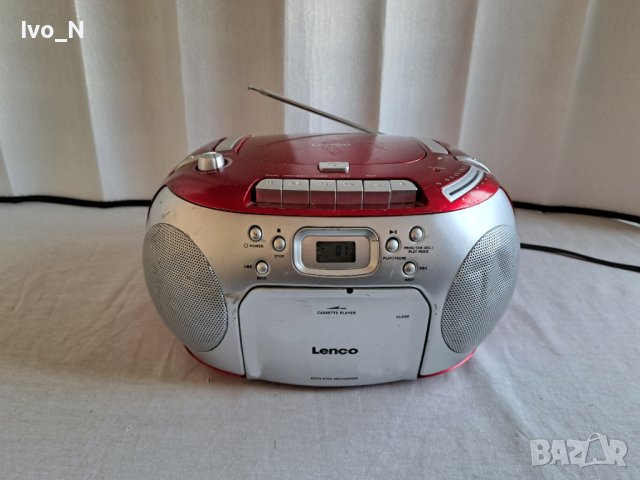 CD радиокасетофон Lenco SCD-42., снимка 1 - Радиокасетофони, транзистори - 44291925