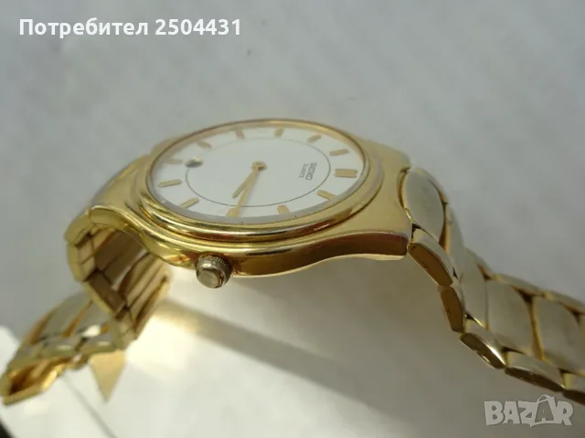 seiko кварцов винтидж  изработен в Япония ръчен часовник, снимка 5 - Мъжки - 47766518