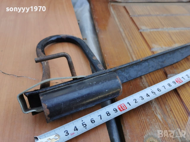 МЕТАЛНА СТАРА СТОЙКА ЗА ЧАДЪР 2804260816, снимка 15 - Антикварни и старинни предмети - 54337349