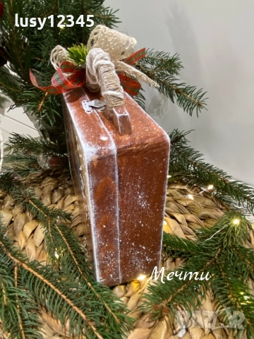 Кутия чантичка-Свята нощ! 🎄, снимка 3 - Декорация за дома - 52769451