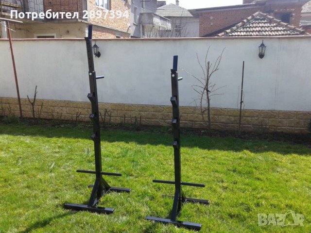 Стойки за клек, снимка 3 - Фитнес уреди - 36983450