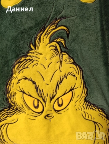 Поларена пижама Гринч, снимка 3 - Спортни дрехи, екипи - 52497376