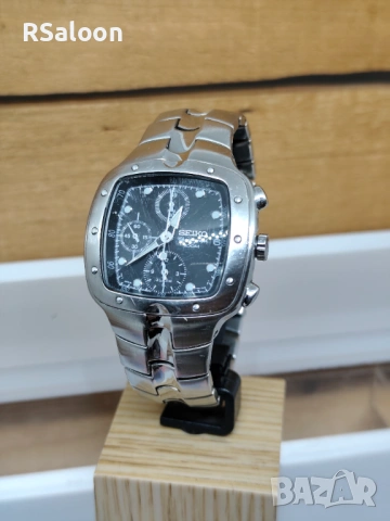 Мъжки часовник Seiko Chronograph , снимка 2 - Мъжки - 53101540