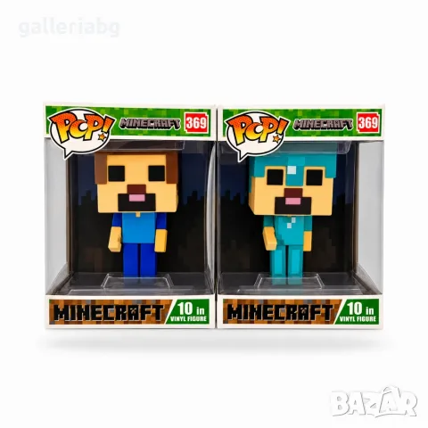 Винилови фигури Minecraft Steve – 2 модела по избор, 25 см, с кутия