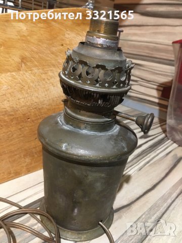 Стара немска лампа Матадор, снимка 6 - Антикварни и старинни предмети - 39163389