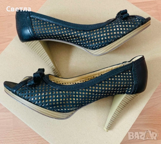 Обувки нови и ползвани малко-без забележки, №№ 38 и 39, с цени от 15 до 35 лв, снимка 7 - Дамски обувки на ток - 42629128