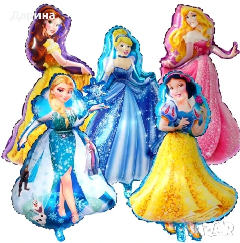 Парти сет балони Бел - Красавицата и звяра, снимка 5 - Други - 45823173