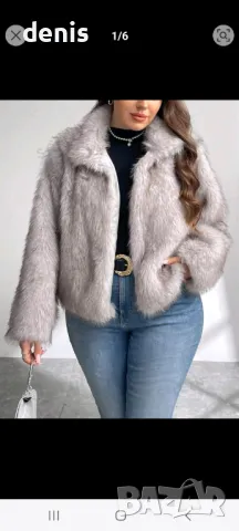 Нов къс дамски кожух, снимка 2 - Якета - 48199615