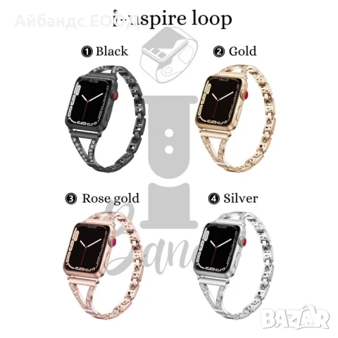 Метални каишки за Galaxy Watch | Huawei Watch | Garmin | Amazfit, снимка 2 - Каишки за часовници - 51429306