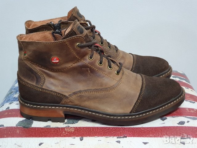 MANUEL ALIVES 42 номер, без забележки, естествена кожа 