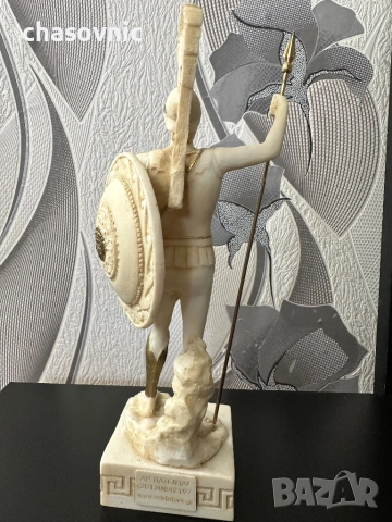 Ахил статуетка от алабастър 24 см височина декорация фигура история, снимка 6 - Антикварни и старинни предмети - 54157270