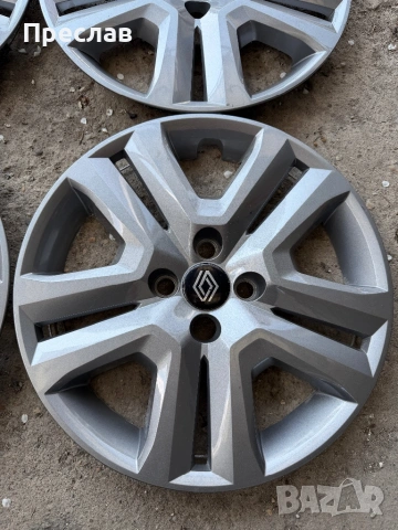 4 броя оригинални тасове за Renault Clio 16, снимка 2 - Аксесоари и консумативи - 54307196