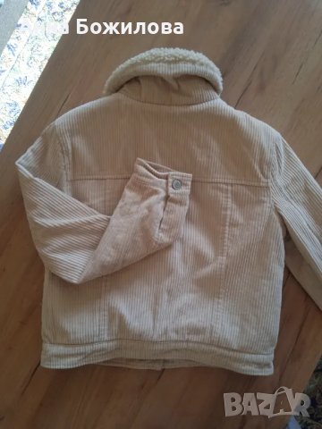 Дамско зимно яке с вълнена подплата тип "джинс" LC WAIKIKI + ПОДАРЪК | Women's jacket + A GIFT, снимка 2 - Якета - 48625734