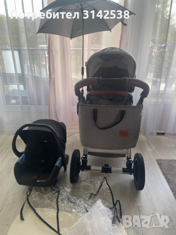 Бебешка количка Kinderkraft , снимка 2 - Детски колички - 44805153