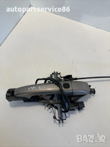 Външна дръжка на предна лява врата сива за Volvo S80 2400CC (2009) 