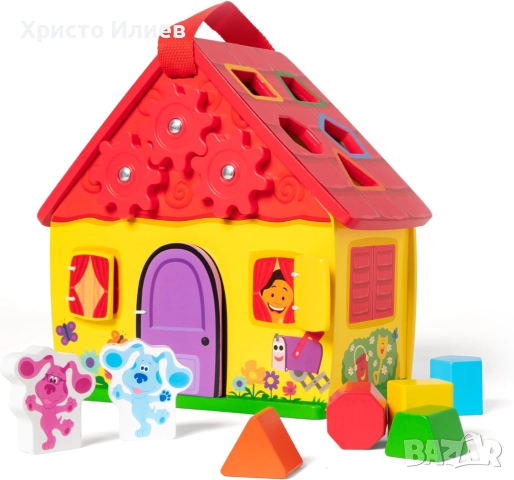 Melissa and Doug Дървена къщичка с активности Загадките на Блу