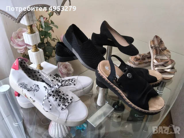 Дамски сандали и обувки, снимка 2 - Дамски ежедневни обувки - 56137757