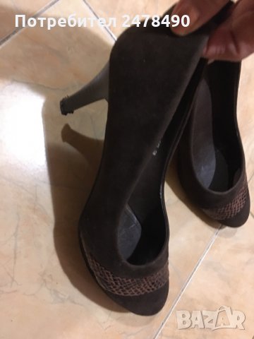 Обувки, снимка 4 - Дамски обувки на ток - 31809408