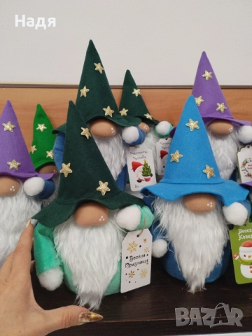 Коледен гном джудже ръчно изработени, снимка 5 - Коледни подаръци - 52451593