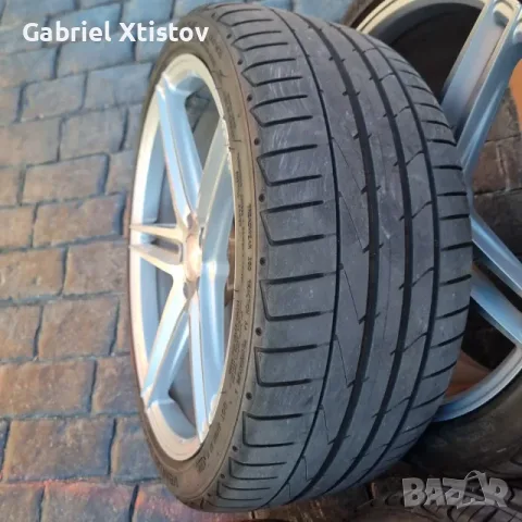 19-инчови вдлъбнати джанти с Подарък различни предни и задни гуми за Audi 5x112, снимка 4 - Гуми и джанти - 55710399