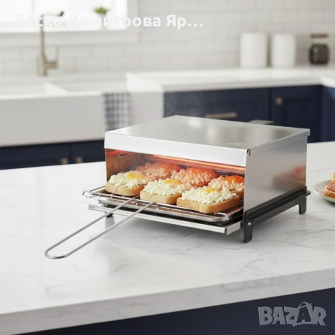 Бездимна електрическа скара Voltz OV51015P , снимка 2 - Скари - 53087739