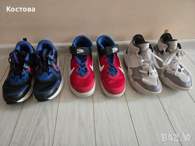 Юношески маратонки NIKE I AIR JORDAN, снимка 2 - Детски маратонки - 54179666