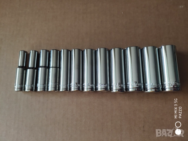 Halfords Advanced 3/8 12броя удължени вложки.KRAFTSMAN специален инструмент c 6 вложки , снимка 2 - Други инструменти - 52961910