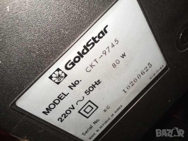 Телевизор Goldstar,20 инча, снимка 6 - Телевизори - 52840237