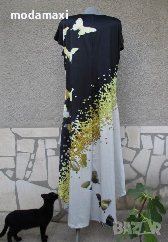 3XL Нова страхотна дълга рокля , снимка 6 - Рокли - 42207972