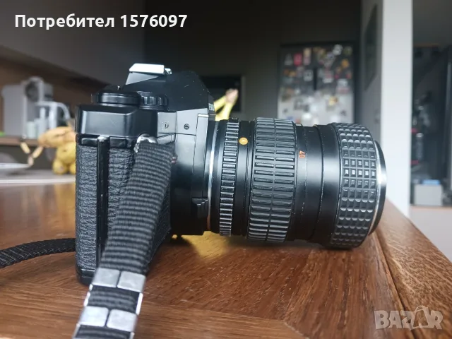 Фотоапарат Pentax МV и обкетив SMC Pentax-M Zoom 40-80mm f/2.8-4, снимка 9 - Фотоапарати - 56196139