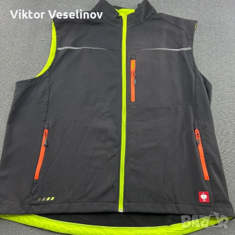 Engelbert Strauss Мъжка Жилетка Размер 4XL Работна Черна