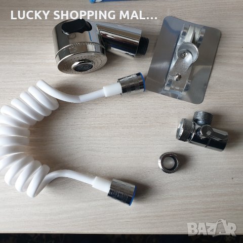 Душ за мивка с гъвкав маркуч със стенно окачване , снимка 8 - Други стоки за дома - 35458293