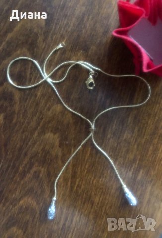 Позлатено колие, снимка 3 - Колиета, медальони, синджири - 31660850