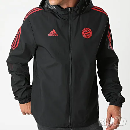 Adidas Bayern Munich - Оригинално мъжко яке размер M, снимка 1 - Якета - 48395729