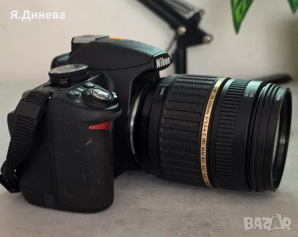 Фотоапарат Nikon D3100, снимка 4 - Фотоапарати - 56451912