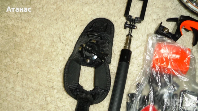 GoPro аксесуари - ползвани, снимка 3 - Чанти, стативи, аксесоари - 50454222