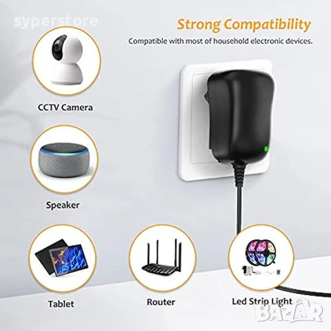 Зарядно Адаптер 220V Универсален Digital One SP01104 SY8 - 2А, 30W, 3-12V, с 8 накрайника, снимка 4 - Кабели и адаптери - 50714177