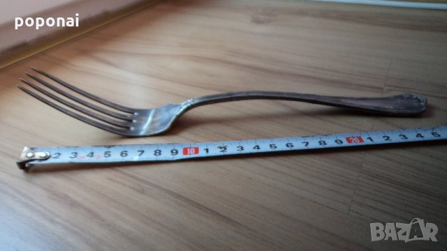 Голяма стара вилица, снимка 3 - Антикварни и старинни предмети - 30465245
