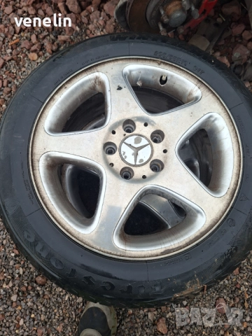 Джанти 16 5по112 Мерцедес Ц класа, снимка 2 - Гуми и джанти - 51974512
