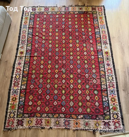 Пиротски килим Бомбички , снимка 13 - Килими - 55711446
