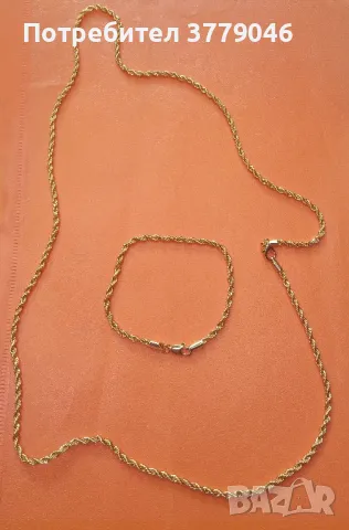 Комплект колие и гривна , снимка 6 - Бижутерийни комплекти - 50336617