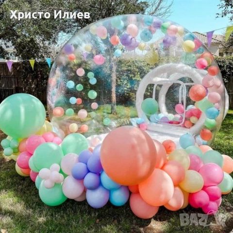 Надуваема балонена къща тип иглу балонна палатка за парти 4м, снимка 9 - Други - 51851931