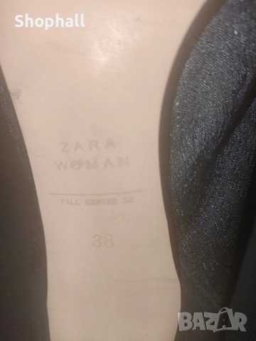 Отворени боти ZARA номер 38, снимка 8 - Дамски боти - 53054974