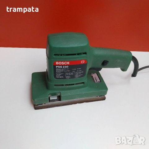 НАЙ ДОБРАТА ОФЕРТА Виброшлайф Bosch PSS 230 , снимка 2 - Шлайфмашини - 54057102