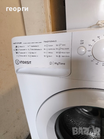 перфектно работеща пералня indesit, снимка 4 - Перални - 52521324