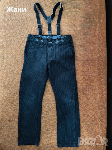 Детски панталон с тиранти 116 размер